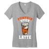 pumpkin spice latte Women's V-Neck T-Shirt