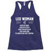 Leo Woman Racerback Tank