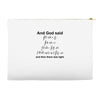 And God Said... Cool Tshirts Accessory Pouches