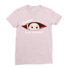 December Peeking Out Baby Boy in Spanish Ladies Fitted T-Shirt