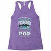 fishing pop Racerback Tank