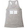 police box for who Racerback Tank