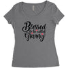 Blessed to be Called Granny Women's Triblend Scoop T-shirt
