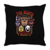 five nights at freddy's Throw Pillow