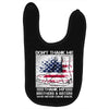 Veteran Don't Thank Me Thank My Brothers &amp; Sister Baby Bibs