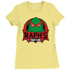 raphs fight club Ladies Fitted T-Shirt