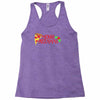 merry pizzamas 3 Racerback Tank