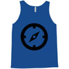 clock black Tank Top