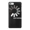 buffering  funny retro loading computer console fashion party iPhone 7 Case