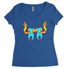 high tooths with joint Women's Triblend Scoop T-shirt