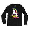 unicorn funny Long Sleeve Shirts