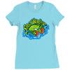 sticky wheelz Ladies Fitted T-Shirt