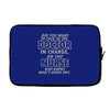 nurse knows whats going on Laptop sleeve