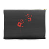 bloody hand print funny zombie kill undead blood horror killer Accessory Pouches