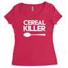 cereal killer Women's Triblend Scoop T-shirt
