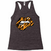 sexy lip biting Racerback Tank