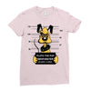 pluto Ladies Fitted T-Shirt