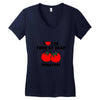 from my head tomatoes Women's V-Neck T-Shirt