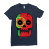 portugal till i die Ladies Fitted T-Shirt