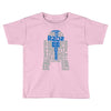r2d2 typography Toddler T-shirt