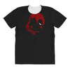 deadpool face All Over Women's T-shirt