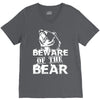Beware Of The Bear V-Neck Tee