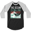 the ocean is calling 3/4 Sleeve Shirt