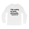 i like cooking Long Sleeve Shirts