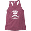winner winner chicken dinner emblem Racerback Tank