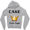 cake fashion nugget Zipper Hoodie