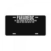 paramedic License Plate