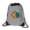 scaredy cats Drawstring Bags