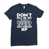 don't piss me off Ladies Fitted T-Shirt