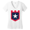 land of the free1 Women's V-Neck T-Shirt
