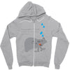 cloudy Zipper Hoodie