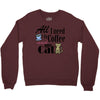 coffee cat Crewneck Sweatshirt