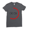 time check Ladies Fitted T-Shirt