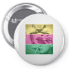 girl rolling Pin-back button