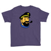 captain haddock tintin cartoon comic Youth Tee