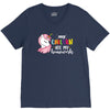 My Unicorn Ate My Homework V-Neck Tee