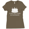 i only get blown on birthdays Ladies Fitted T-Shirt