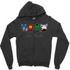 hello avengers Zipper Hoodie