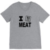 i eat meat V-Neck Tee