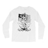 navy  girl Long Sleeve Shirts