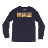 run from evil Long Sleeve Shirts