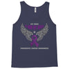 my hero is now my angel pancreatic cancer awareness Tank Top