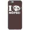 i love m&ouml;pse funny iPhone 6/6s Case