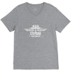 i have two titles dad and stepdad V-Neck Tee