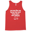if you can read this put me back on my horse Tank Top