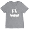ez meme pubg winner winner chicken dinner V-Neck Tee